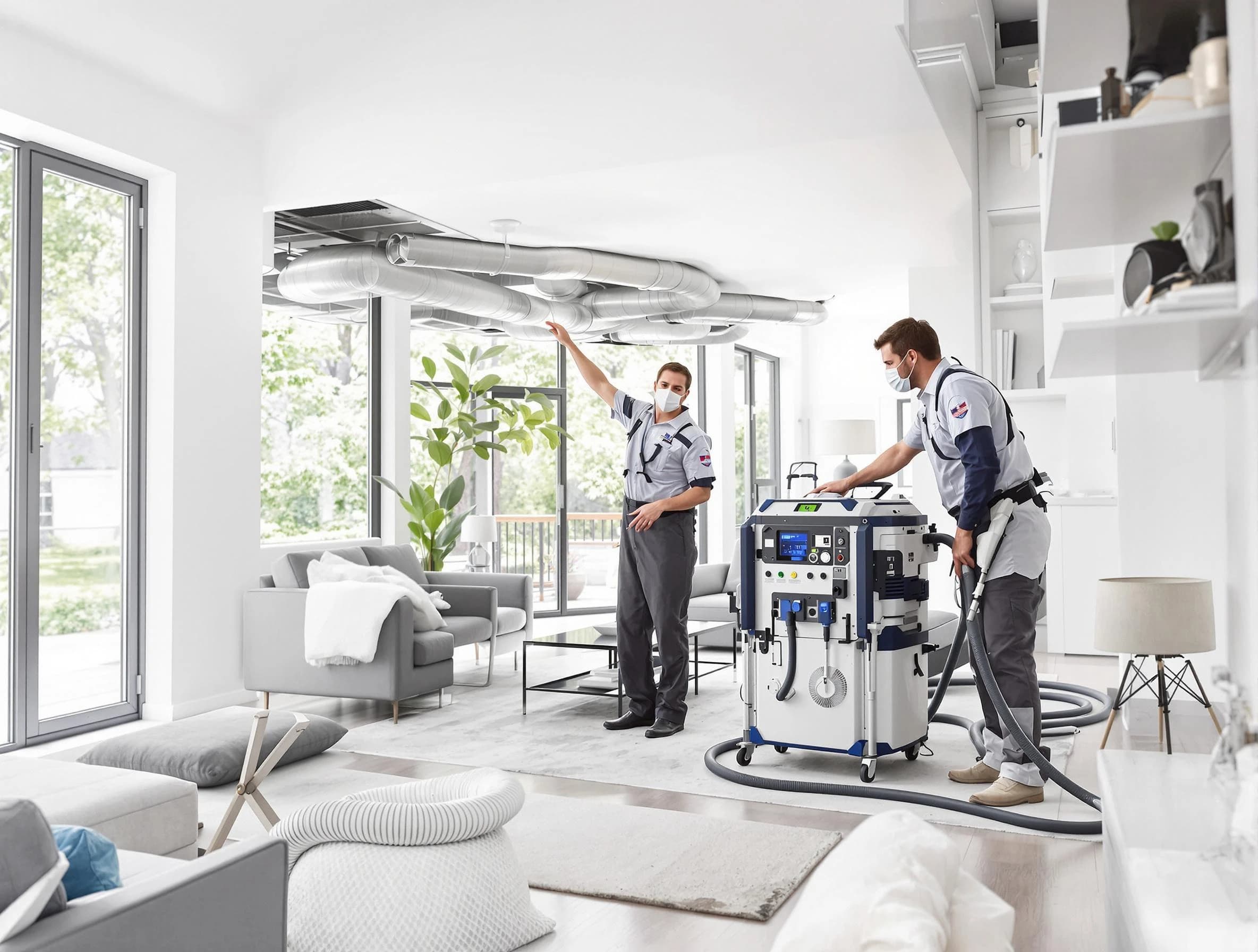 Sun Lakes Air Duct Cleaning professional conducting pure air duct cleaning with state-of-the-art equipment in Sun Lakes
