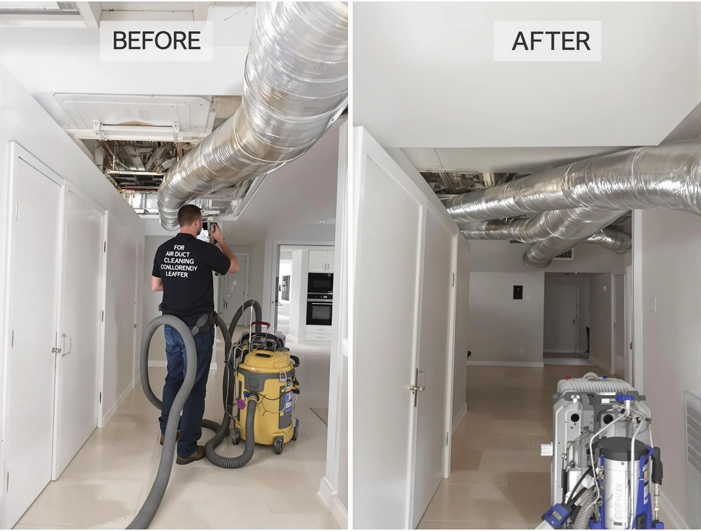 Sun Lakes Air Duct Cleaning professional performing thorough air duct cleaning in Sun Lakes