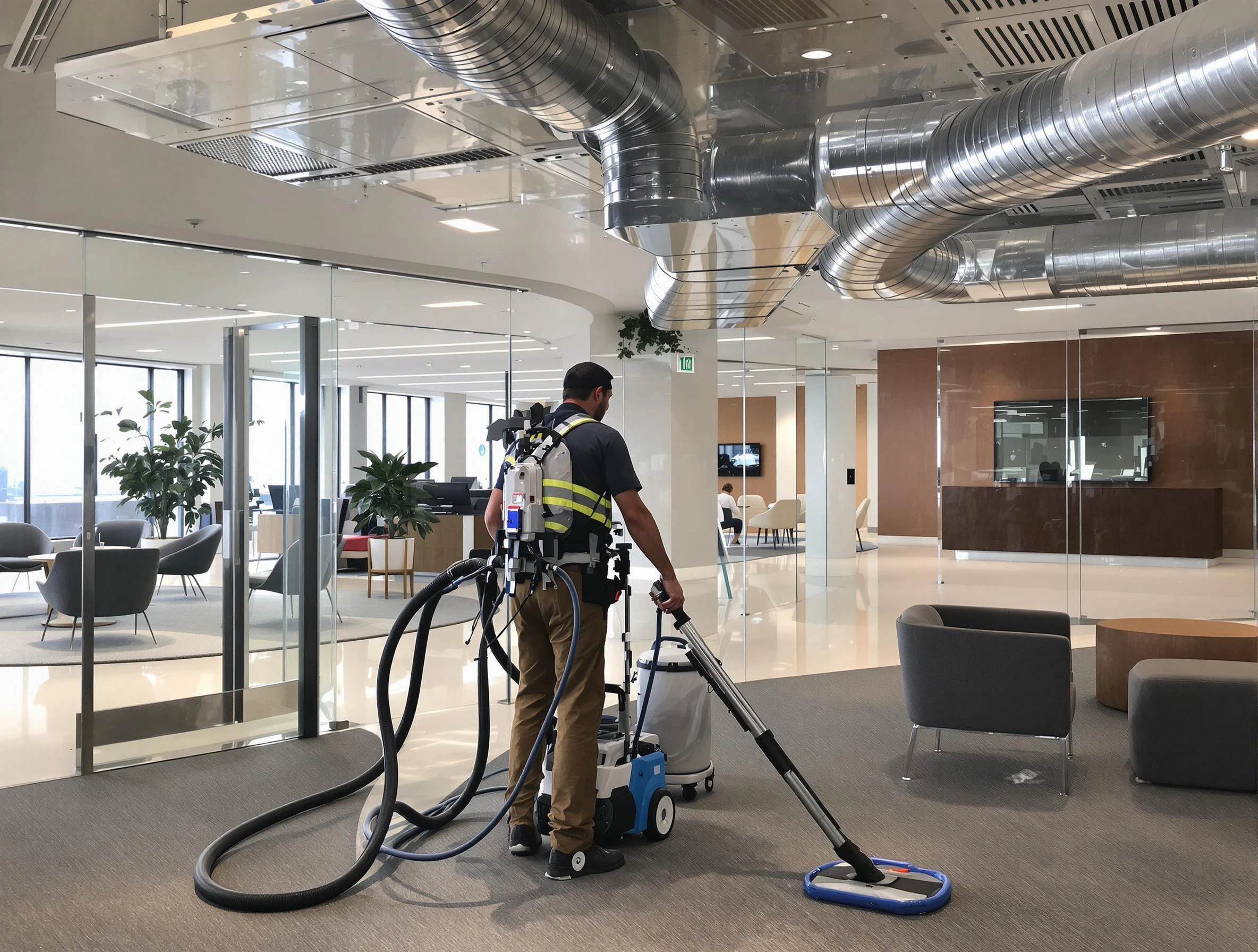 Commercial duct cleaning service by Sun Lakes Air Duct Cleaning in Sun Lakes