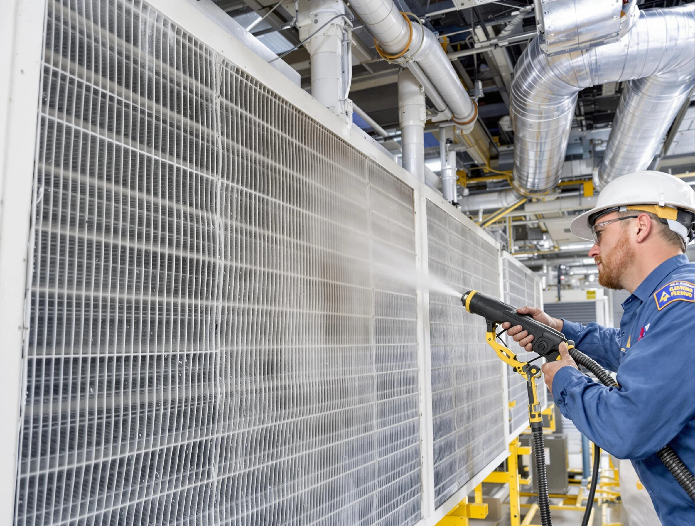 Professional commercial coil cleaning by Sun Lakes Air Duct Cleaning in Sun Lakes