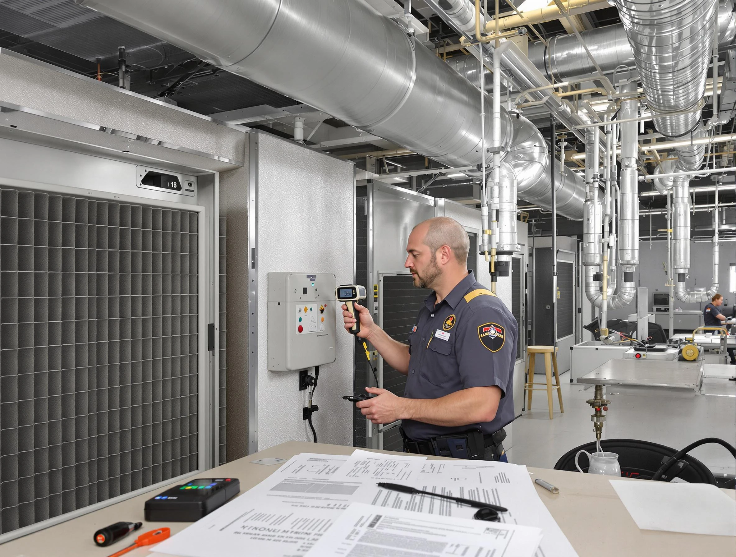 Professional filter system inspection by Sun Lakes Air Duct Cleaning in Sun Lakes